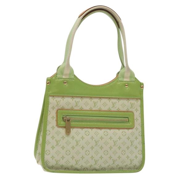 LOUIS VUITTON Monogram Mini Sac Catline Bag Almond Green M92931 - Picture 1 of 16